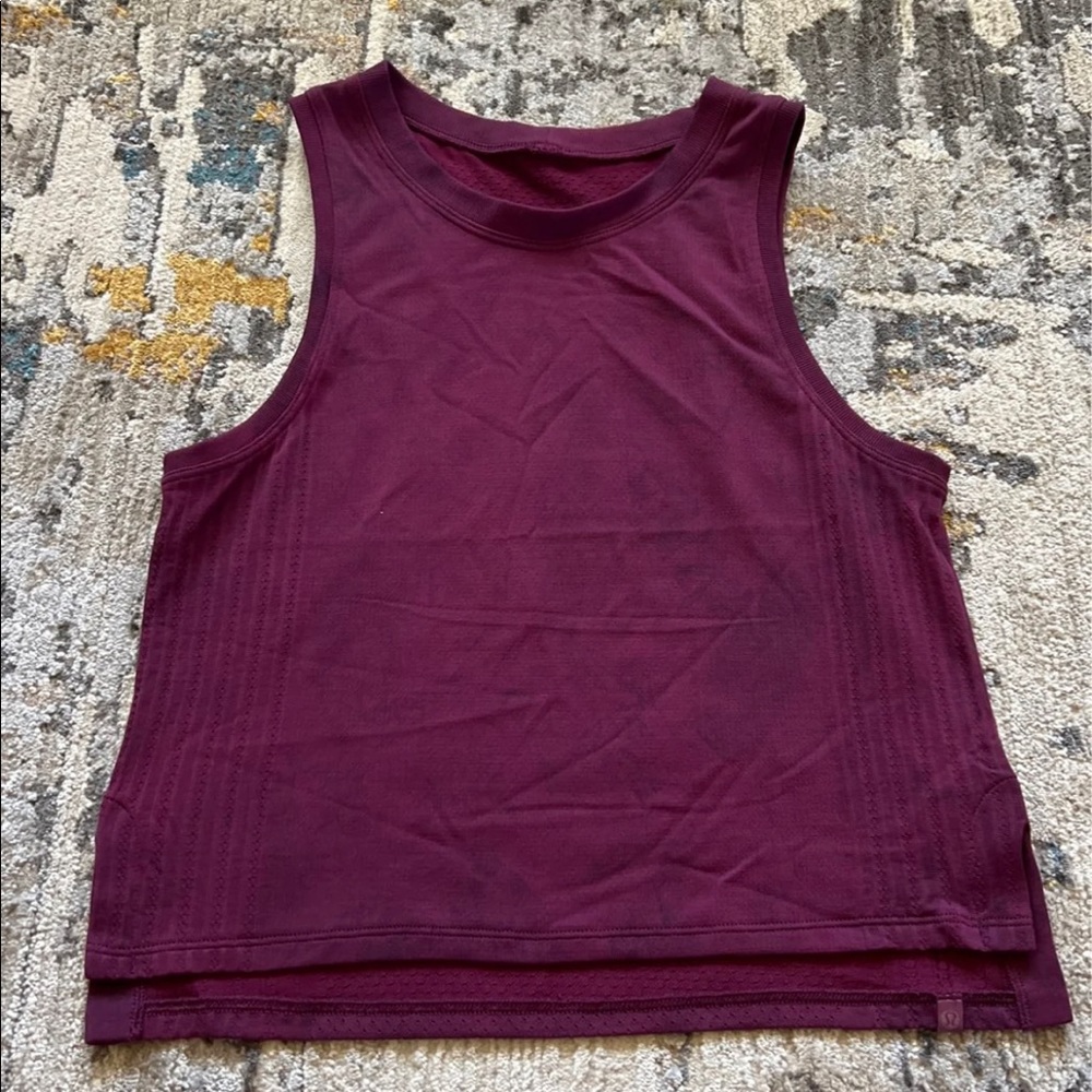 Lululemon swiftly run tank size 2